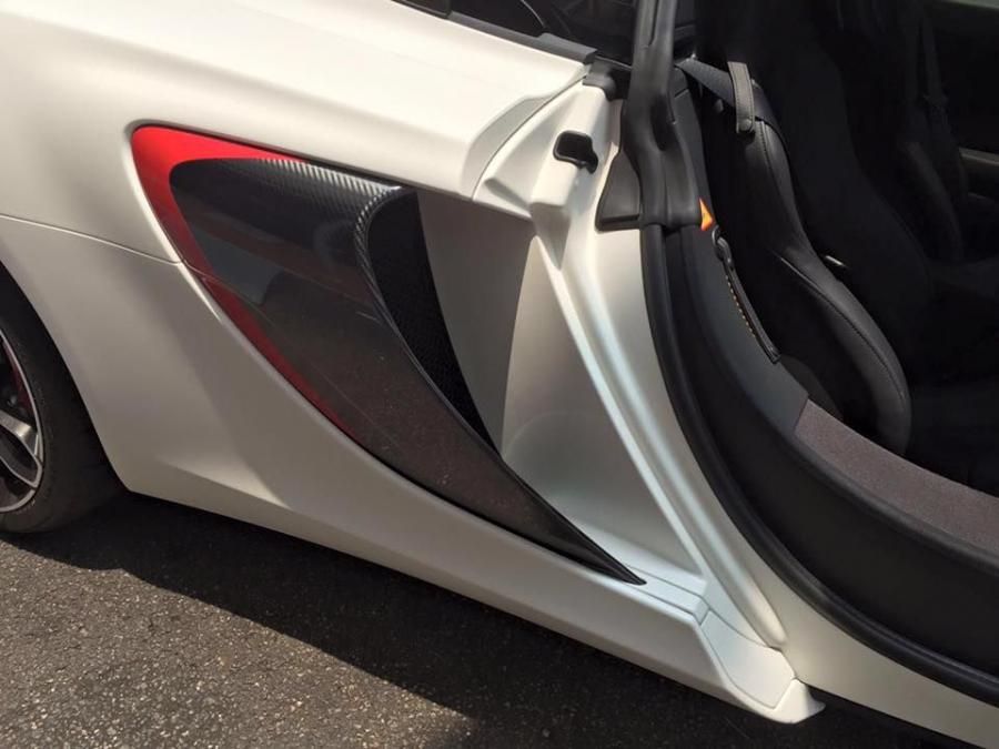  McLaren 650S Spyder Matte White by Impressive Wrap 2016 года  (фото 10 из 15)